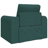 Canapé-Lit Vert foncé 98 x 71 x 83 cm tissu