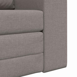 Canapé-Lit Taupe 98 x 71 x 83 cm tissu