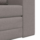 Canapé-Lit Taupe 98 x 71 x 83 cm tissu