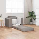 Canapé-Lit Taupe 98 x 71 x 83 cm tissu