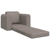 Canapé-Lit Taupe 98 x 71 x 83 cm tissu