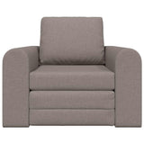 Canapé-Lit Taupe 98 x 71 x 83 cm tissu