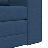Canapé-Lit Bleu 98 x 71 x 83 cm tissu