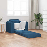 Canapé-Lit Bleu 98 x 71 x 83 cm tissu