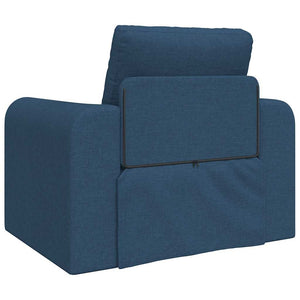 Canapé-Lit Bleu 98 x 71 x 83 cm tissu