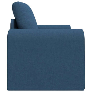 Canapé-Lit Bleu 98 x 71 x 83 cm tissu