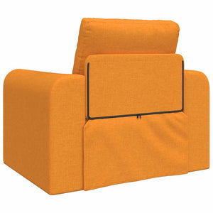 Canapé-Lit Jaune foncé 98 x 71 x 83 cm tissu