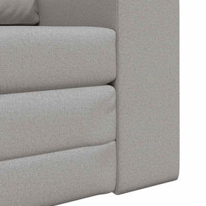 Canapé-Lit Gris nuage 98 x 71 x 83 cm tissu