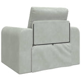 Canapé-Lit Gris clair 98 x 71 x 83 cm Velours