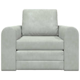 Canapé-Lit Gris clair 98 x 71 x 83 cm Velours