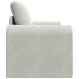 Canapé-Lit Gris clair 98 x 71 x 83 cm Velours