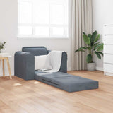 Canapé-Lit Gris foncé 98 x 71 x 83 cm Velours