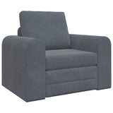 Canapé-Lit Gris foncé 98 x 71 x 83 cm Velours