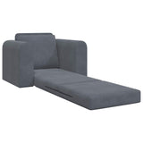 Canapé-Lit Gris foncé 98 x 71 x 83 cm Velours