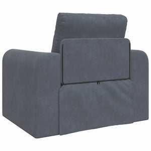 Canapé-Lit Gris foncé 98 x 71 x 83 cm Velours