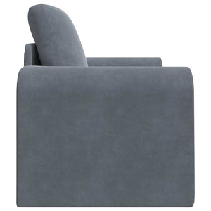 Canapé-Lit Gris foncé 98 x 71 x 83 cm Velours