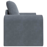 Canapé-Lit Gris foncé 98 x 71 x 83 cm Velours