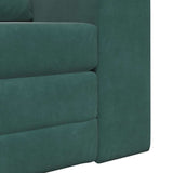 Canapé-Lit Vert foncé 98 x 71 x 83 cm Velours