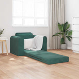 Canapé-Lit Vert foncé 98 x 71 x 83 cm Velours