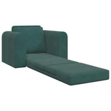 Canapé-Lit Vert foncé 98 x 71 x 83 cm Velours