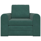 Canapé-Lit Vert foncé 98 x 71 x 83 cm Velours