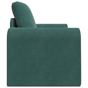 Canapé-Lit Vert foncé 98 x 71 x 83 cm Velours