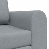 Canapé-Lit Gris clair 148 x 71 x 83 cm tissu