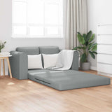 Canapé-Lit Gris clair 148 x 71 x 83 cm tissu