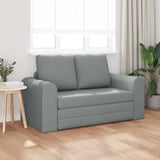 Canapé-Lit Gris clair 148 x 71 x 83 cm tissu