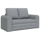 Canapé-Lit Gris clair 148 x 71 x 83 cm tissu