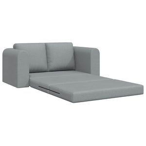 Canapé-Lit Gris clair 148 x 71 x 83 cm tissu