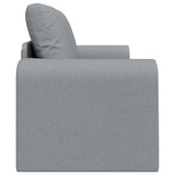 Canapé-Lit Gris clair 148 x 71 x 83 cm tissu