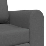 Canapé-Lit Gris foncé 148 x 71 x 83 cm tissu