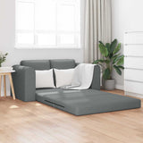 Canapé-Lit Gris foncé 148 x 71 x 83 cm tissu