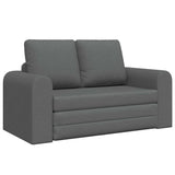 Canapé-Lit Gris foncé 148 x 71 x 83 cm tissu