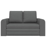 Canapé-Lit Gris foncé 148 x 71 x 83 cm tissu