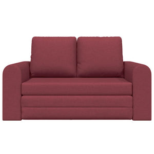 Canapé-Lit Rouge bordeaux 148 x 71 x 83 cm tissu