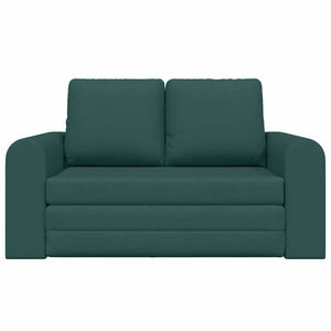 Canapé-Lit Vert foncé 148 x 71 x 83 cm tissu