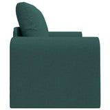 Canapé-Lit Vert foncé 148 x 71 x 83 cm tissu