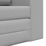 Canapé-Lit Gris nuage 148 x 71 x 83 cm tissu