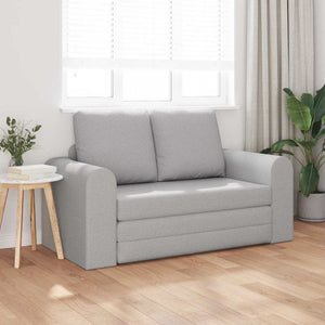 Canapé-Lit Gris nuage 148 x 71 x 83 cm tissu