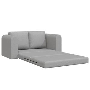 Canapé-Lit Gris nuage 148 x 71 x 83 cm tissu