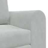 Canapé-Lit Gris clair 148 x 71 x 83 cm Velours