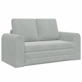 Canapé-Lit Gris clair 148 x 71 x 83 cm Velours