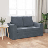 Canapé-Lit Gris foncé 148 x 71 x 83 cm Velours