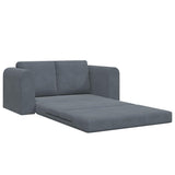 Canapé-Lit Gris foncé 148 x 71 x 83 cm Velours