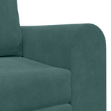 Canapé-Lit Vert foncé 148 x 71 x 83 cm Velours