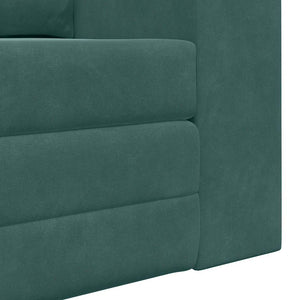 Canapé-Lit Vert foncé 148 x 71 x 83 cm Velours