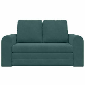 Canapé-Lit Vert foncé 148 x 71 x 83 cm Velours