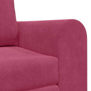 Canapé-Lit Bordeaux 148 x 71 x 83 cm Velours